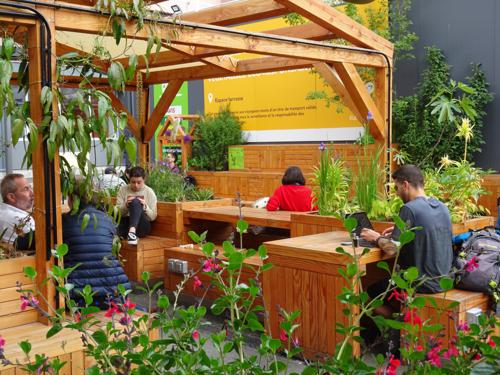 Photo n°8, espace-detente-vegetal-gare-hopdurable.JPG  | HopDurable