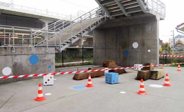 Espace végétal en gare SNCF de Thonon : Photo n°7