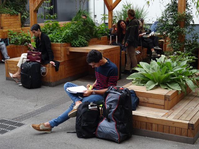 Le Voyage des Plantes en gare : Photo n°7